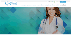 Desktop Screenshot of oncodigestiva.com.br